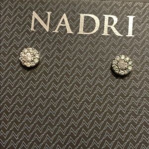 Nadri studded earrings